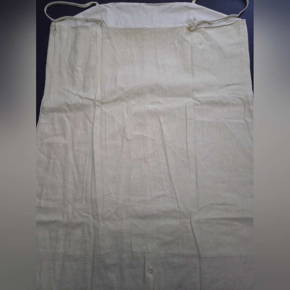 NWT - Banana Republic Linen Blend "Lime Fizz" Spaghetti Strap Midi Dress - Size - Picture 9 of 15